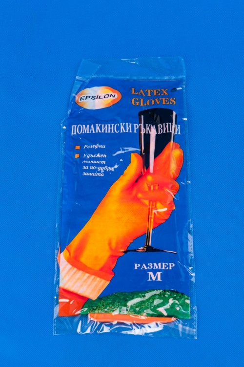 Ръкавици домакински-"S"